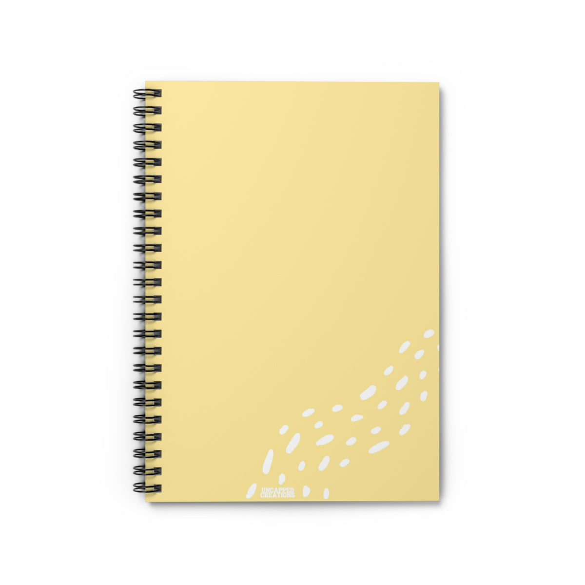 YELLOW Spotted Corner Notebook – Uncapped Creations