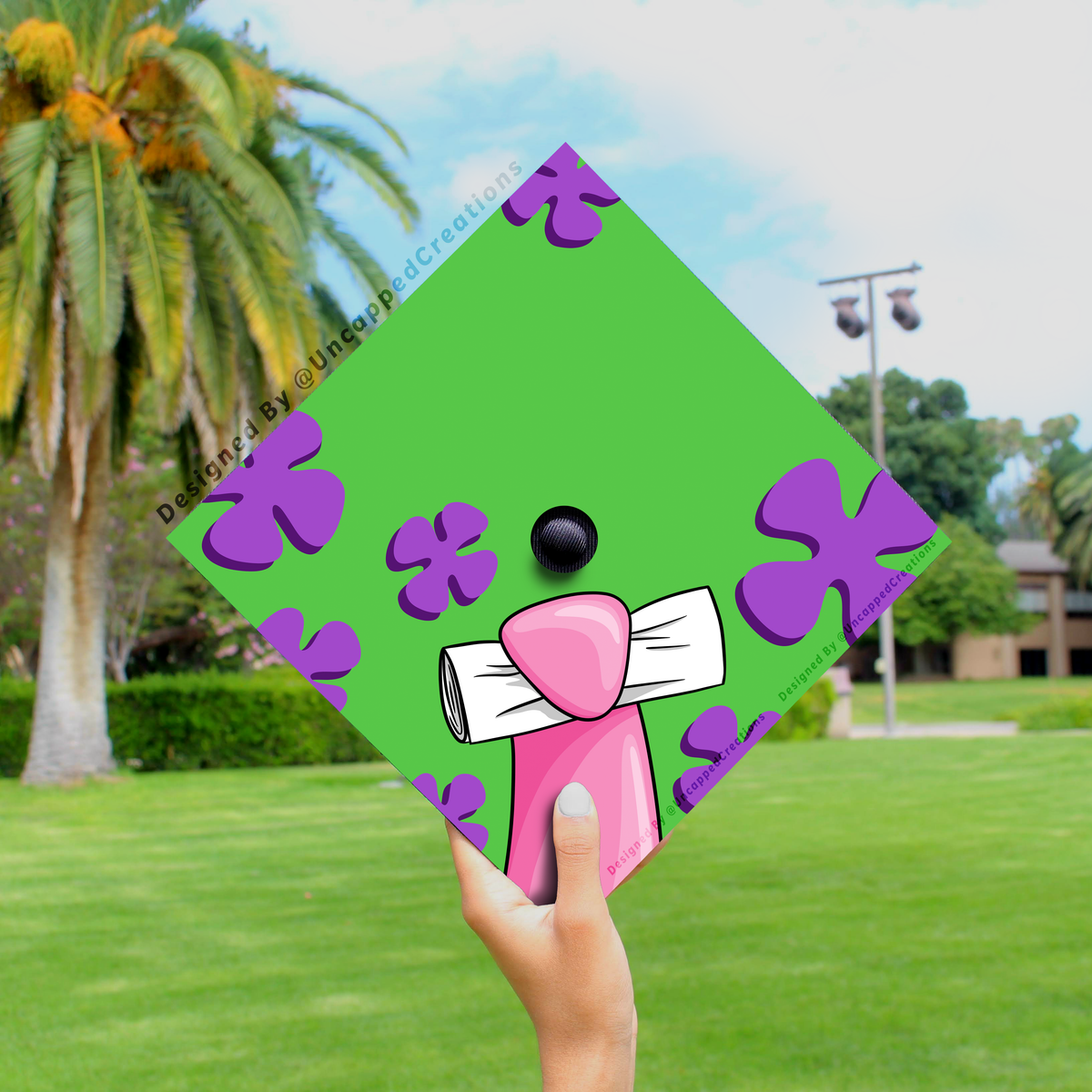 Starfish Grad Cap - PRINTED Topper – Uncapped Creations