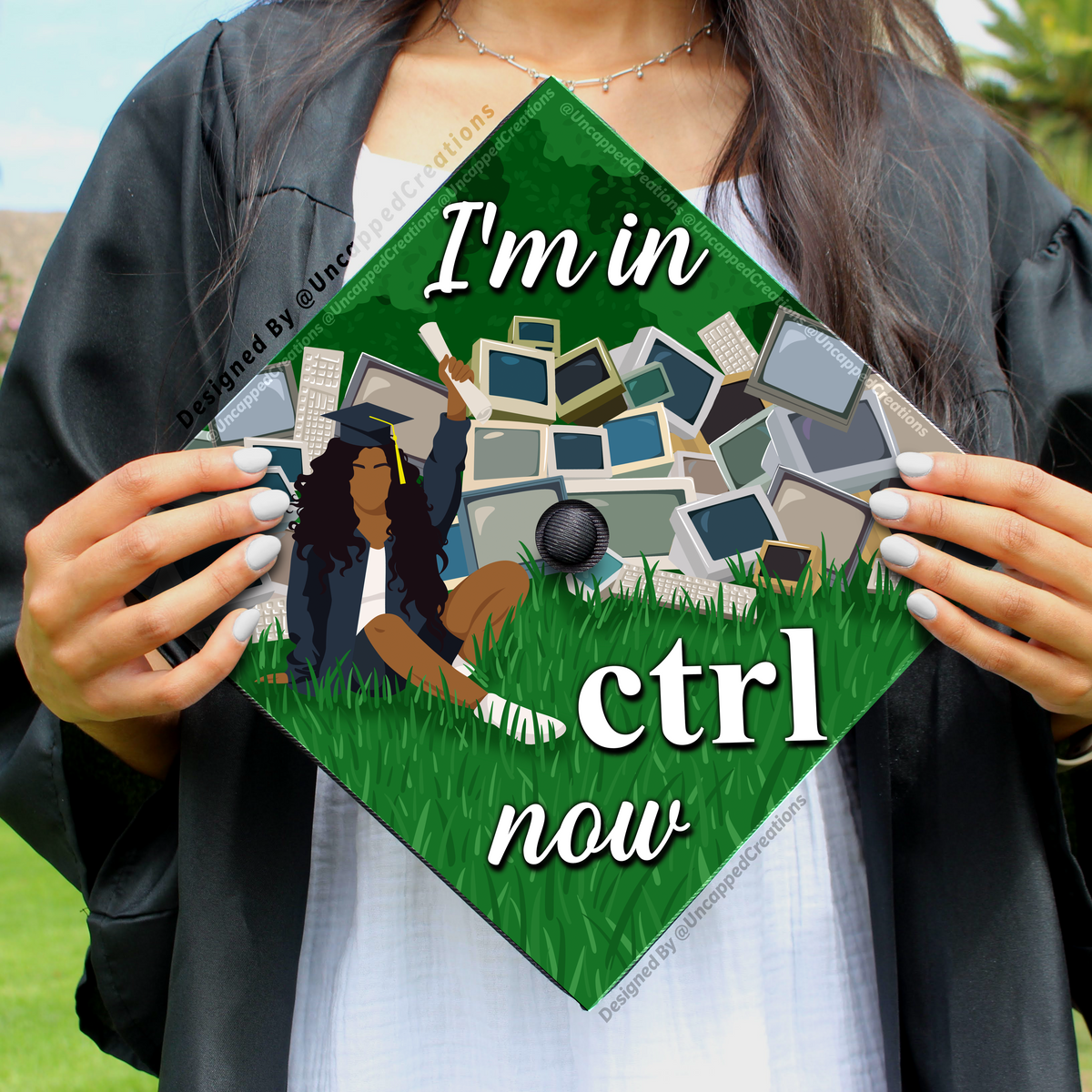 Artist Grad Cap - PRINTED Topper – Uncapped Creations